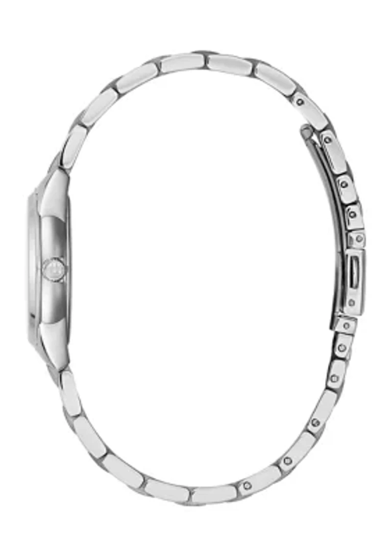 Stainless Steel Classic Pink Watch