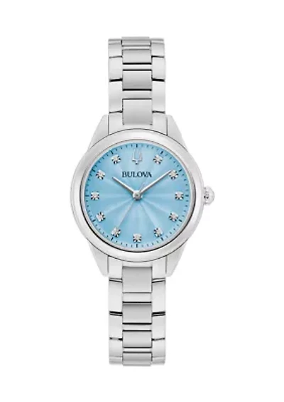 Classic Blue Dress Watch