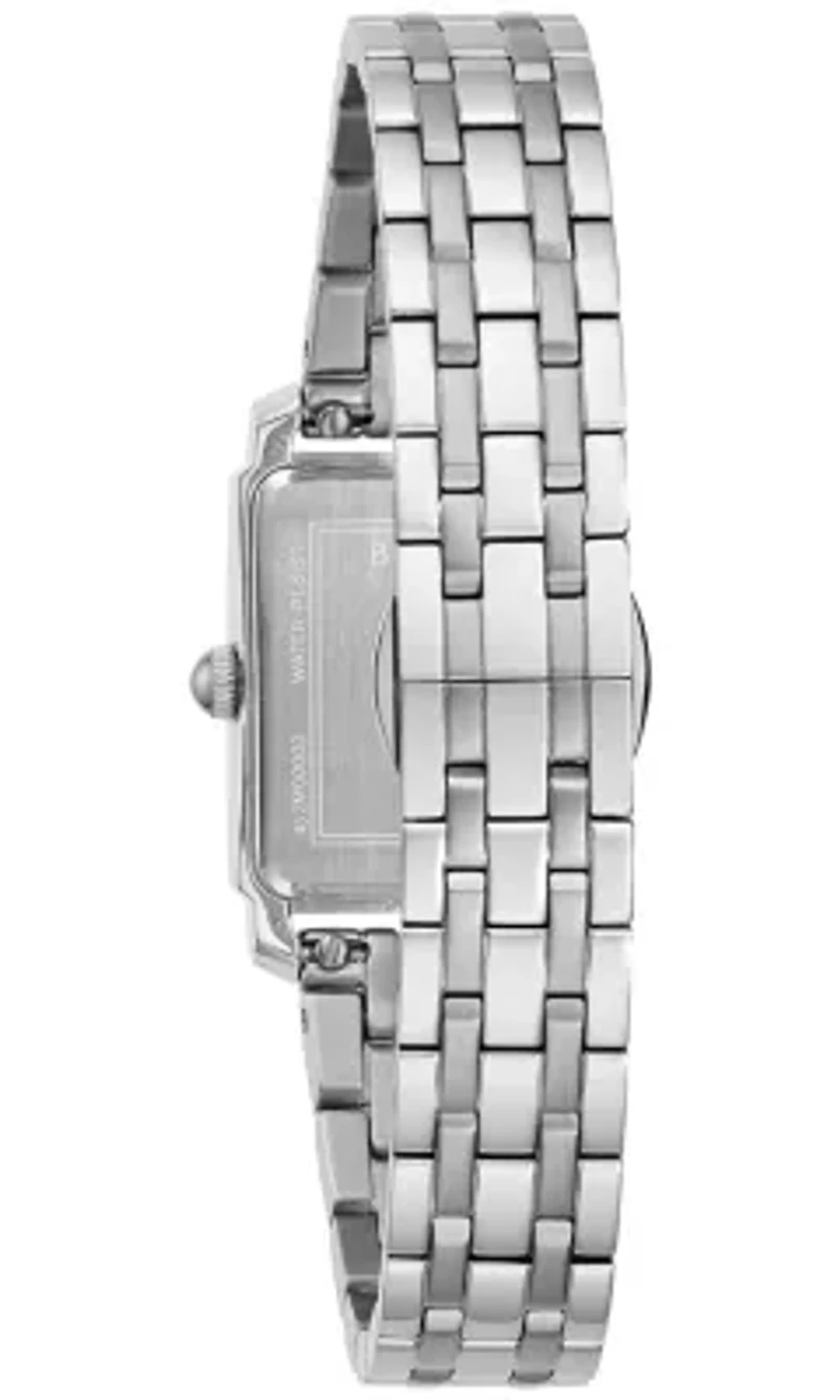 Bulova Ladies Classic Sutton Silver-Tone Bracelet Watch