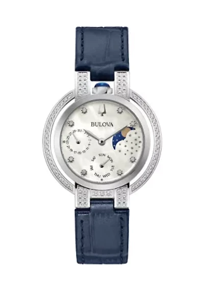 Rubaiyat Leather Strap Watch