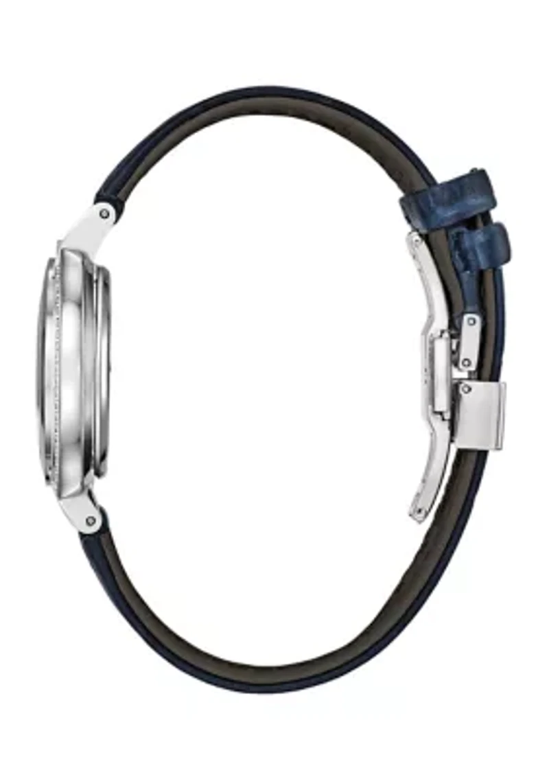 Rubaiyat Leather Strap Watch