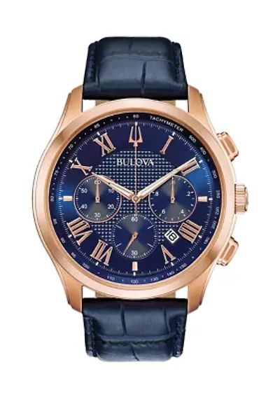 Men's Wilton Chronograph Strap Watch