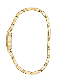 Gold Tone Stainless Steel Watch 