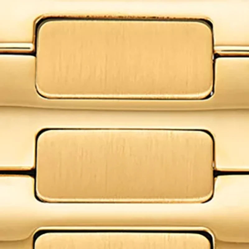 Gold-Tone Stainless Steel Millenia Bracelet Watch