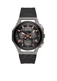 Men's CURV Titanium And Stainless Steel Watch