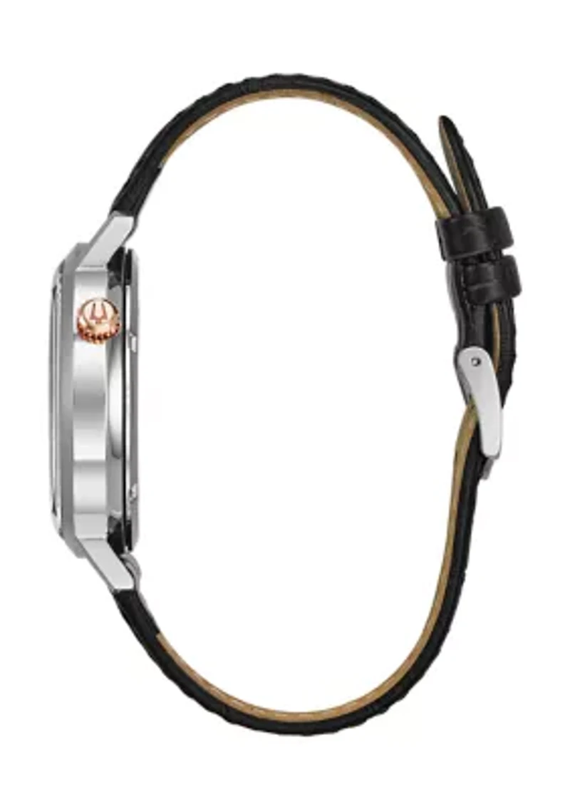  Aerojet Leather Strap Watch