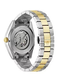 Surveyor Men's Automatic Two-tone Stainless Steel Bracelet Watch