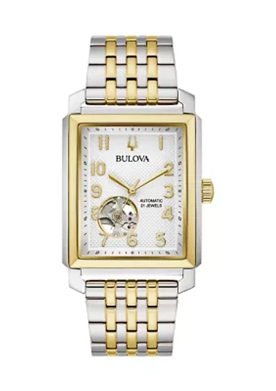 Men's 33 Millimeter Classic Sutton Two-Tone Bracelet Watch 