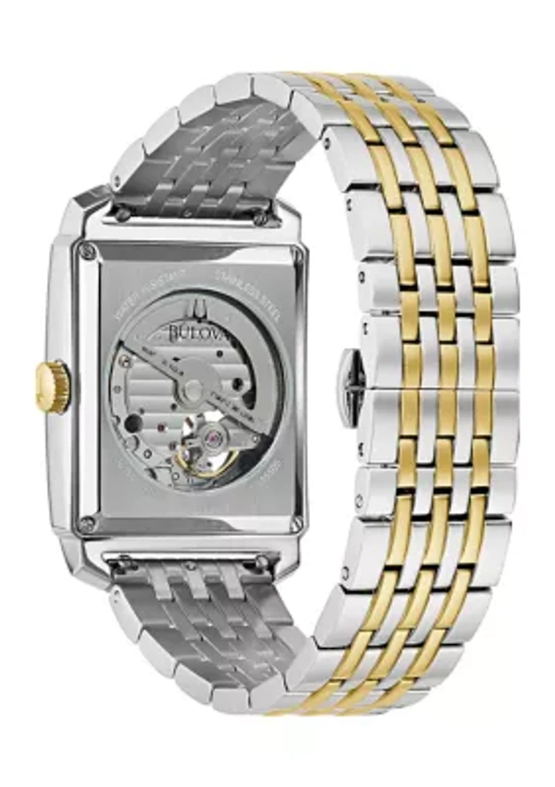 Men's 33 Millimeter Classic Sutton Two-Tone Bracelet Watch 