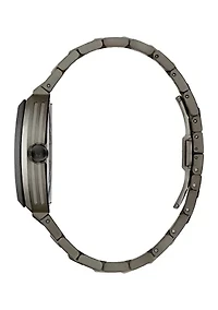 Men's Performance Maquina Gray Bracelet Watch, 40mm