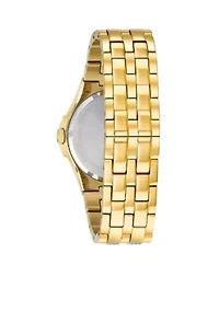 Men's Stainless Steel Crystal Collection Watch