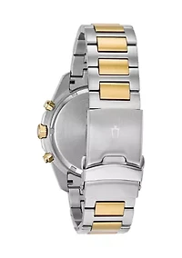 Men's Marine Star Stainless Steel Bracelet Watch