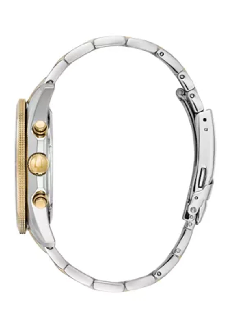Men's Marine Star Stainless Steel Bracelet Watch