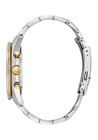 Men's Marine Star Stainless Steel Bracelet Watch