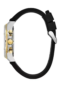 Marine Star Silicone Strap Watch 