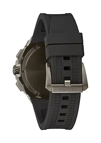 Black Stainless Steel Precisionist Bracelet Watch 
