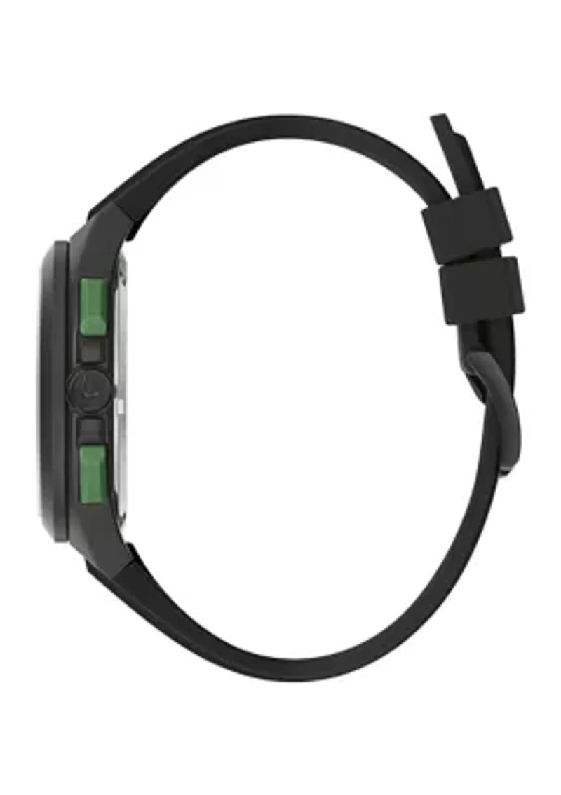 Men's Maquina Chronograph Black Strap Watch