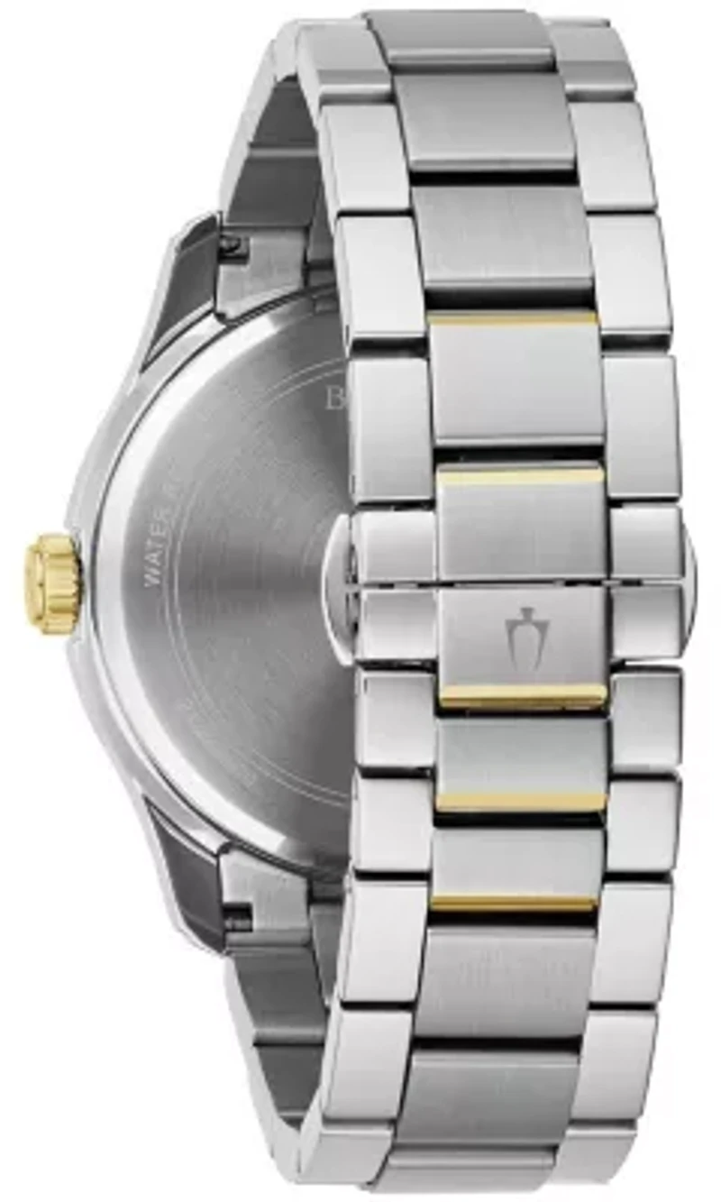 Men's Classic Wilton Silver-Tone Stainless Steel Bracelet Watch, 41mm