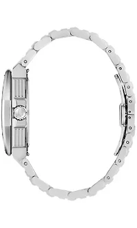 Bulova Mens Luxury Series X Silver-Tone Bracelet Watch 42mm