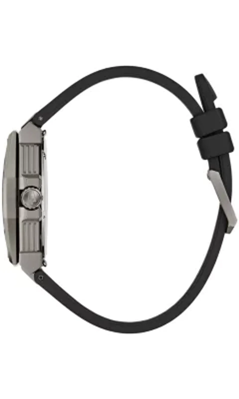 Bulova Mens Luxury Series X Black Rubber Watch 42mm