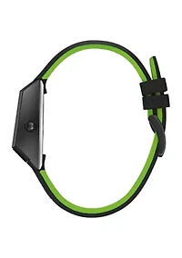 Bulova Men's Archive Computron D-Cave Black Strap Watch, 31mm