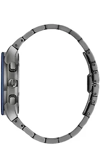 Men's Modern Millenia Chronograph Gray Stainless Steel Bracelet Watch, 41mm