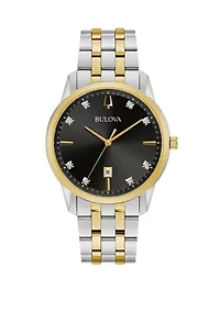 Men's Sutton 2 Tone Dial Watch