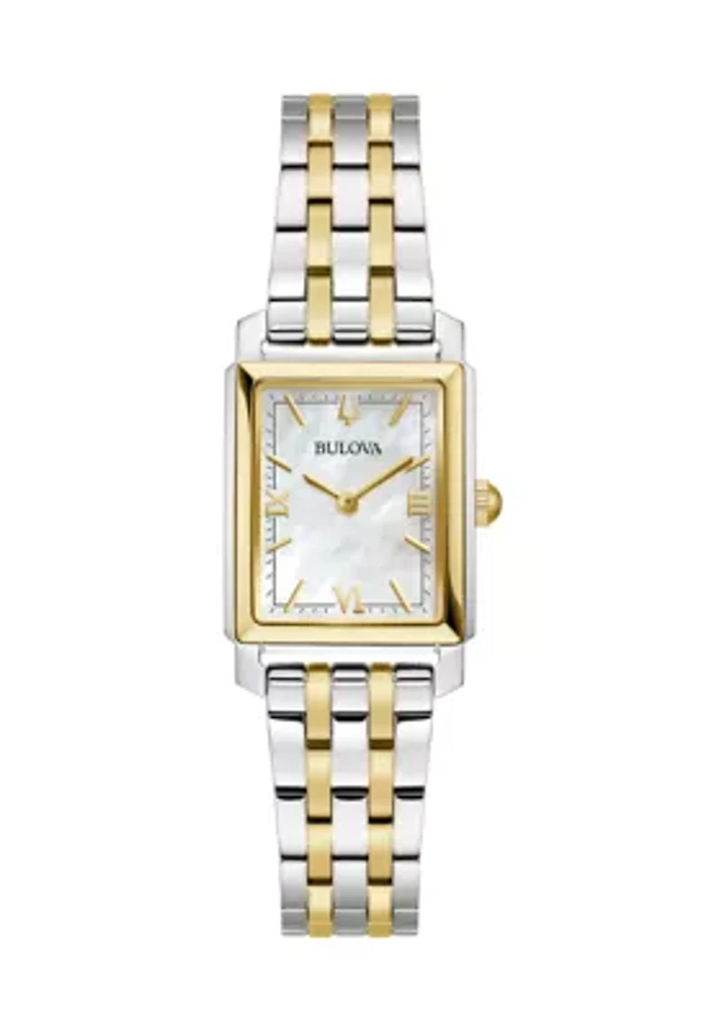 Women's 21 Millimeter Classic Sutton Two-Tone Bracelet Watch