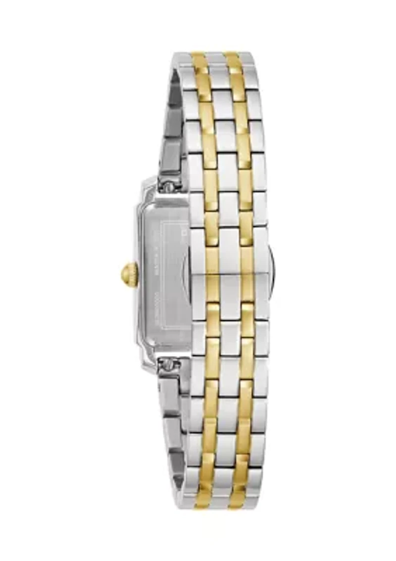 Women's 21 Millimeter Classic Sutton Two-Tone Bracelet Watch