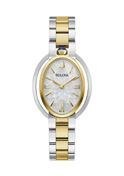 Bulova Ladies Classic Rubiyat Two-Tone Bracelet Watch