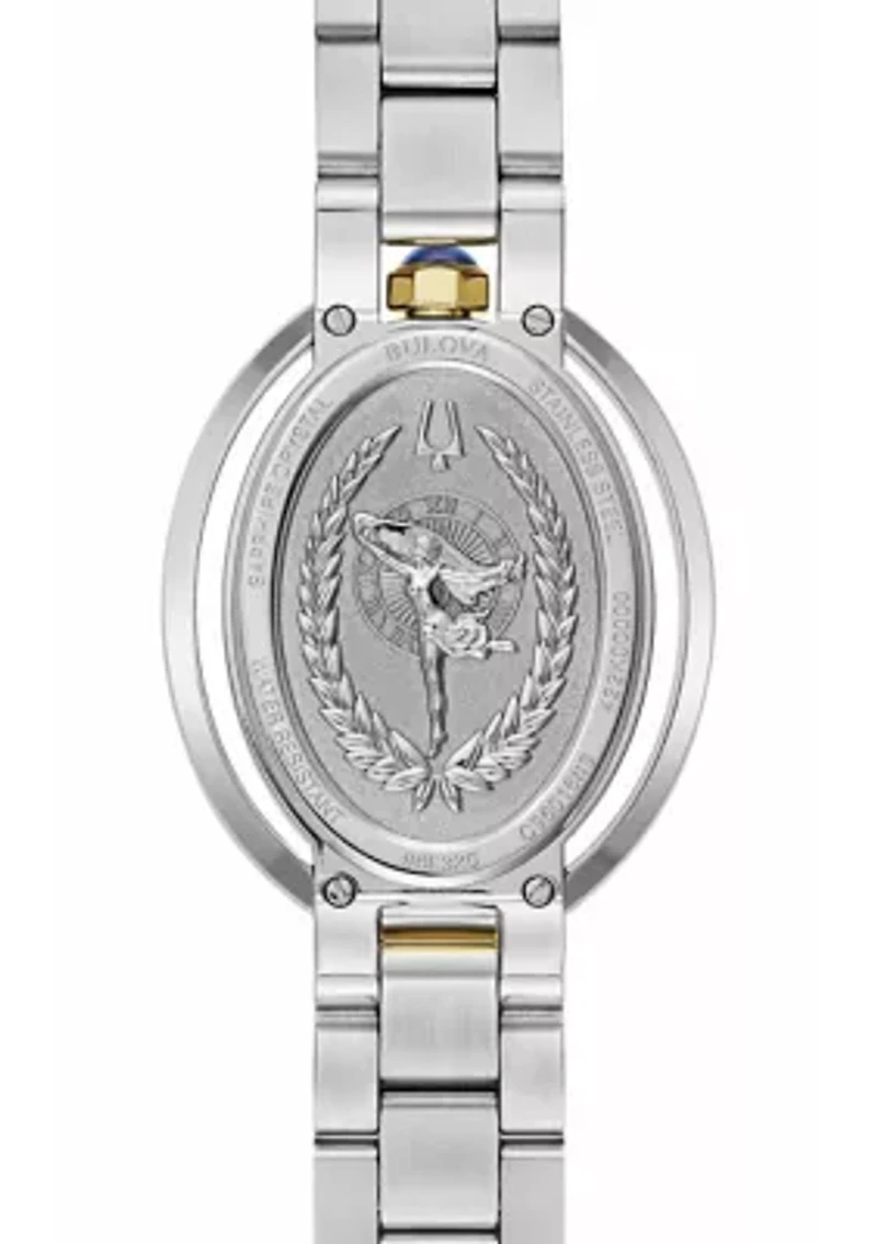 Bulova Ladies Classic Rubiyat Two-Tone Bracelet Watch