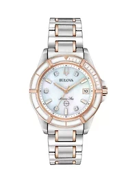 Two Tone Stainless Steel Marine Star Watch