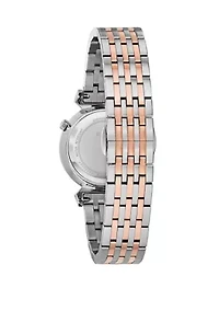 Women's Regatta Diamond Accent 2 Tone Stainless Steel Bracelet Watch 