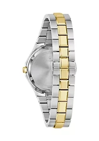 Women's 32 Millimeter Classic Prestige Two-Tone Bracelet Watch