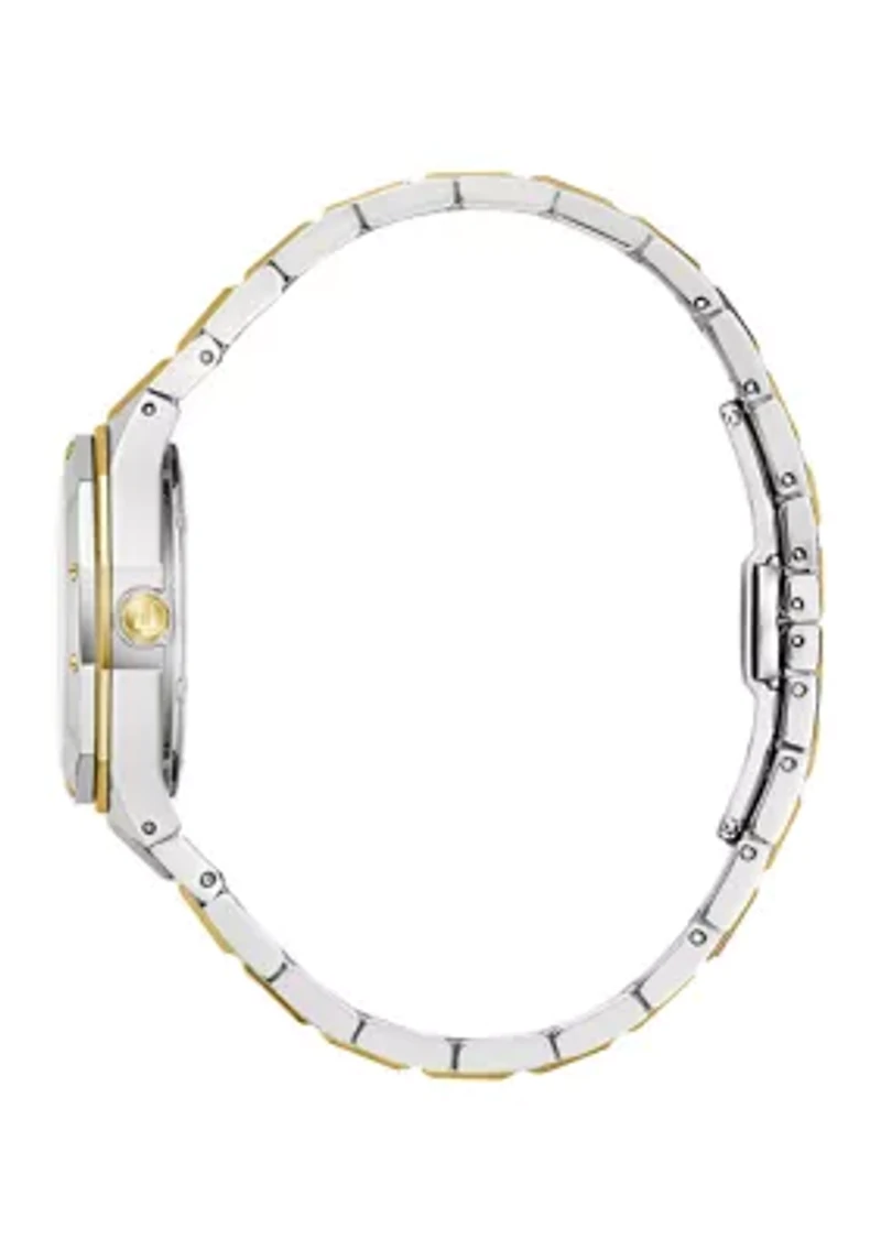 Women's 32 Millimeter Classic Prestige Two-Tone Bracelet Watch