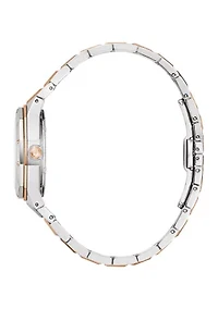 Bulova Ladies Classic Prestige Two-Tone Bracelet Watch, 32 Millimeter 