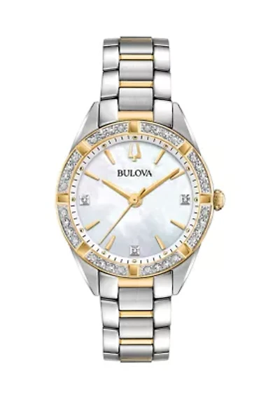 Ladies Sutton Diamond Dial Watch