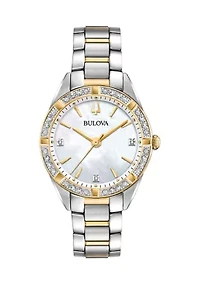 Ladies Sutton Diamond Dial Watch