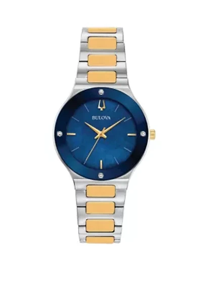 2 Tone Stainless Steel Millenia Bracelet Watch