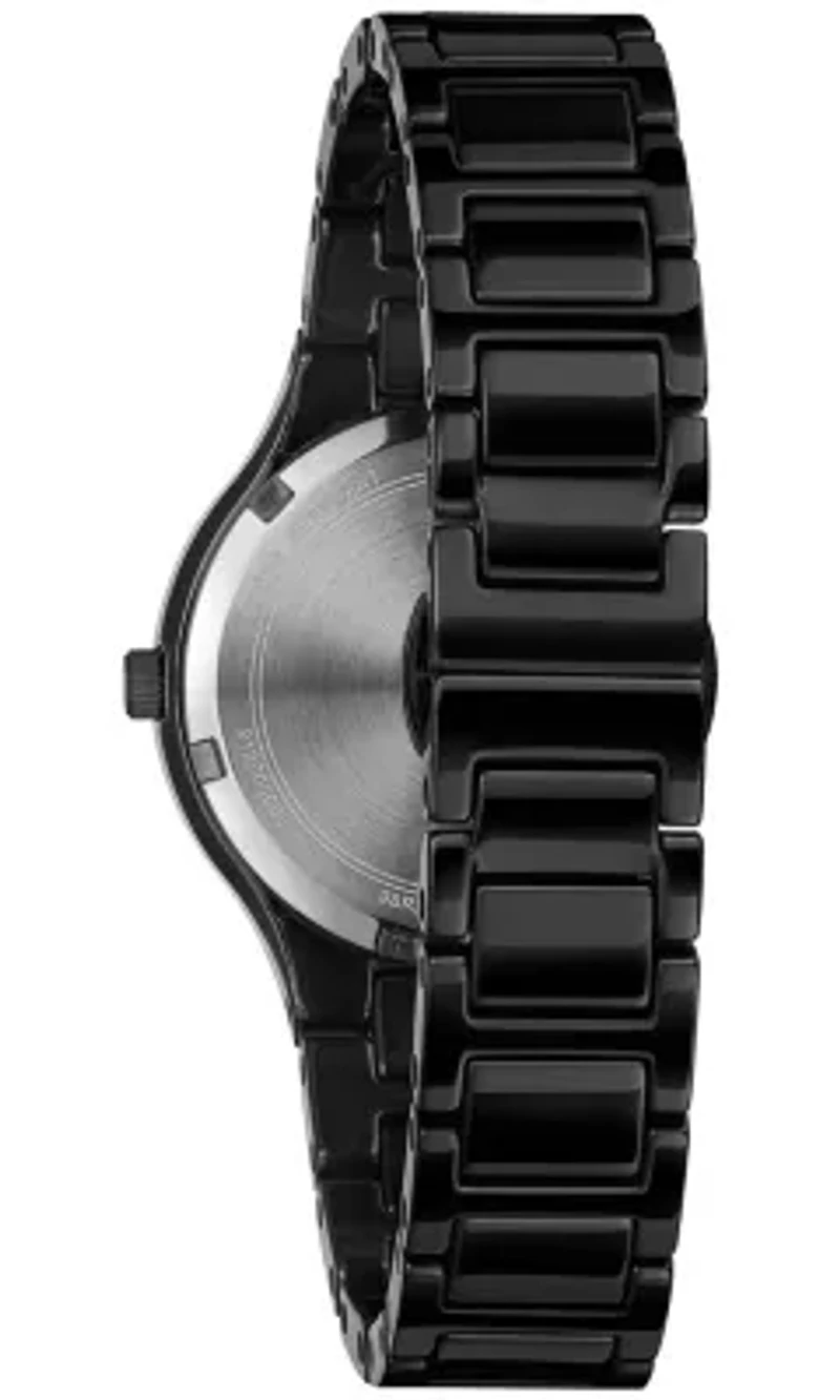 Women's Modern Millenia Diamond Black Ceramic Bracelet Watch, 31.5mm