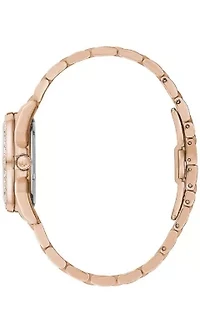 Bulova Women's Marine Star Diamond Rose Gold-tone Stainess Steel Bracelet Watch, 32mm