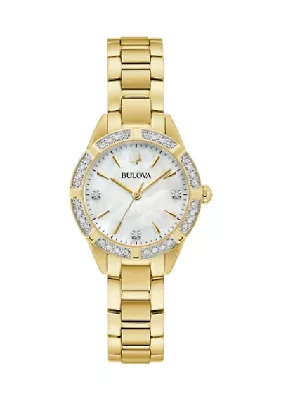 Women's 28 Millimeter Classic Sutton Gold-Tone Bracelet Watch 