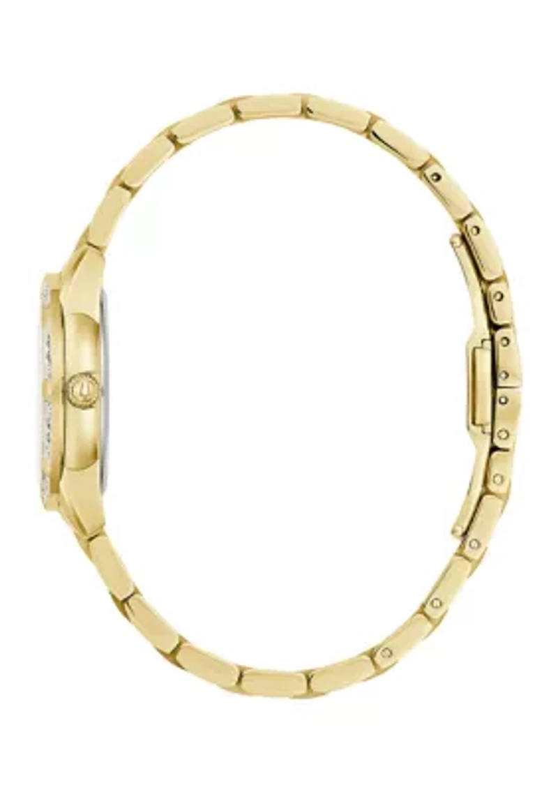 Women's 28 Millimeter Classic Sutton Gold-Tone Bracelet Watch