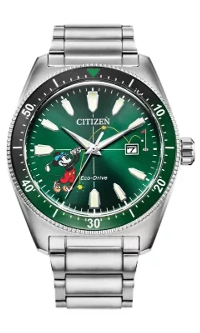 Mens Disney Mickey Sport Bracelet Watch 43mm