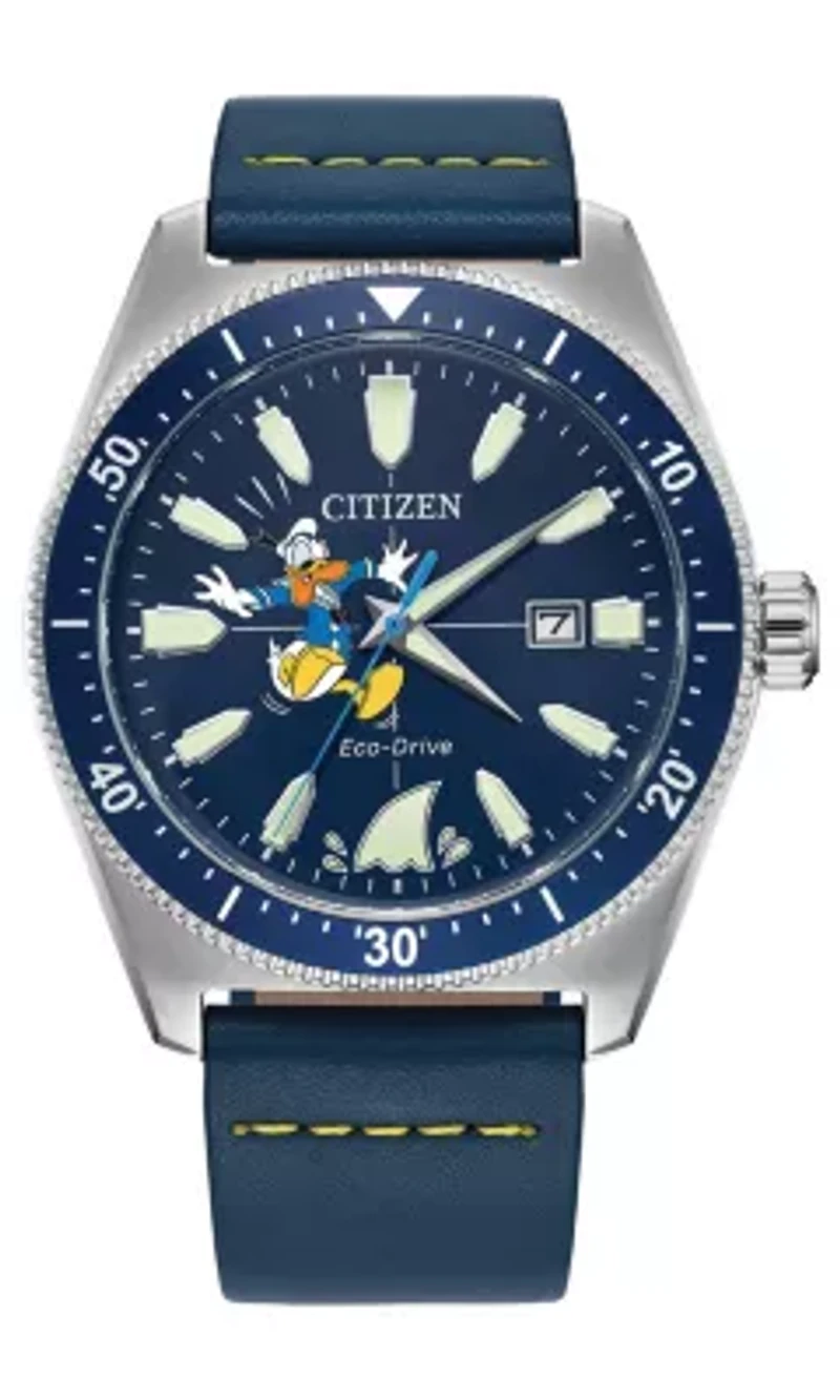 Mens Mickey Mouse & Friends Donald Duck Strap 42mm
