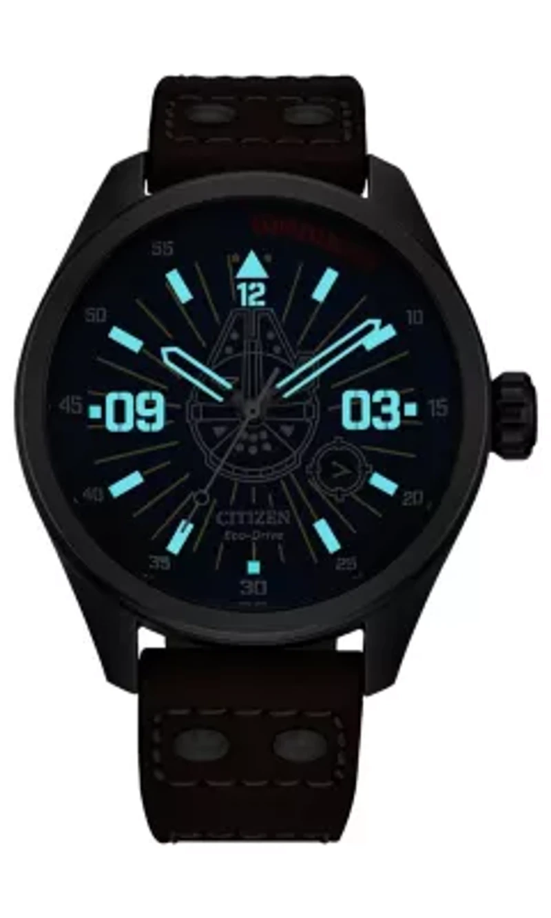 Mens Star Wars Han Solo™ Strap Watch 43mm