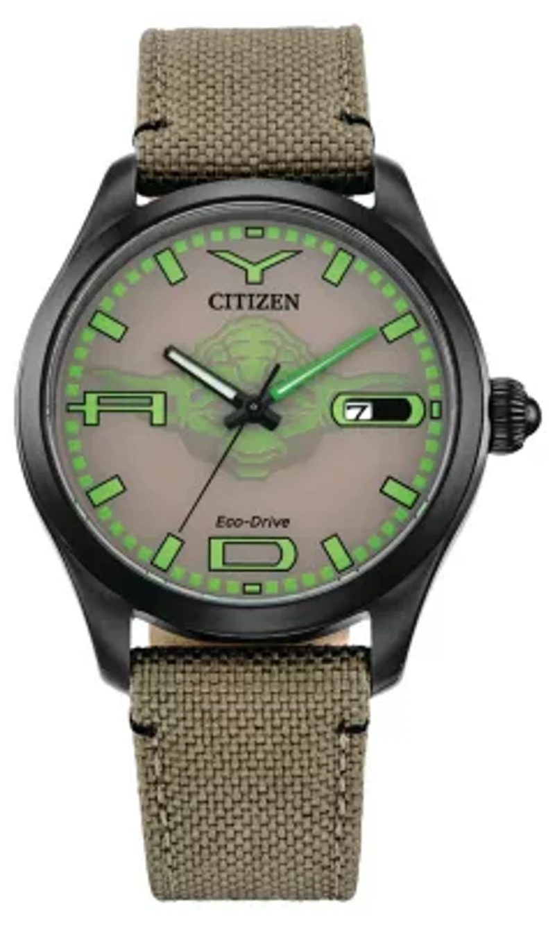 Mens Star Wars Yoda™ Strap Watch 42mm