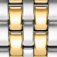Eco-Drive Men's Corso Two Tone Stainless Steel Bracelet Watch - 40 Millimeter