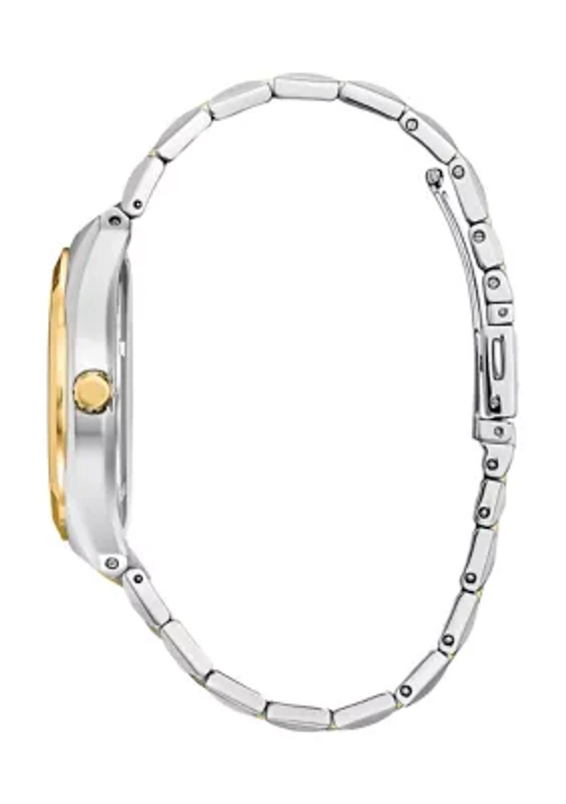 Eco-Drive Men's Corso Two Tone Stainless Steel Bracelet Watch - 40 Millimeter
