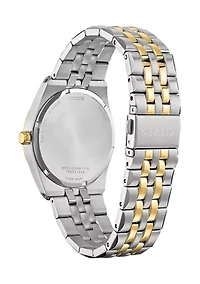 Eco-Drive Men's Corso Two Tone Stainless Steel Bracelet Watch - 40 Millimeter